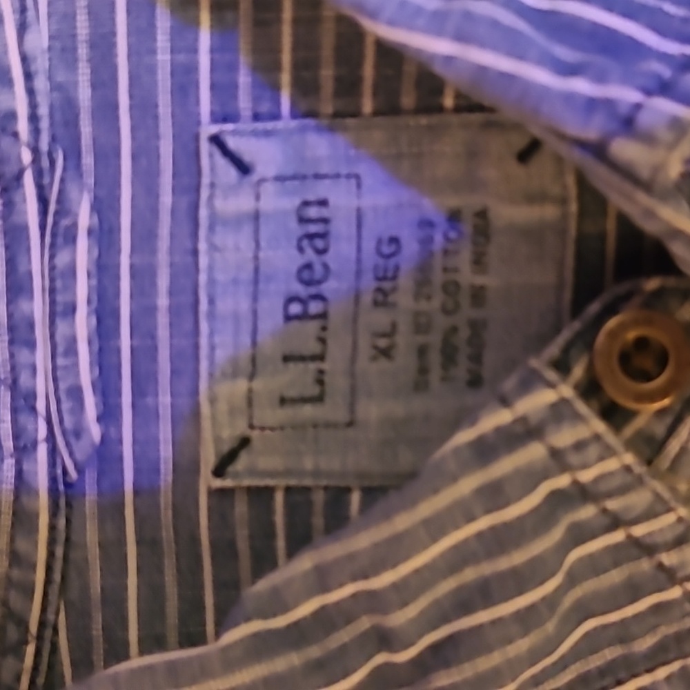 LL Bean Denim Button-down - Picture 2 of 2